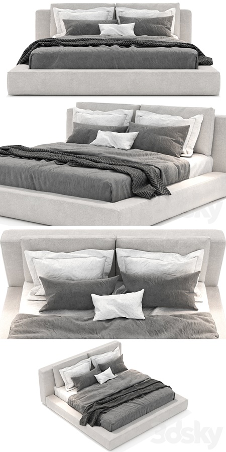 RH Cloud Slipcovered Platform Bed