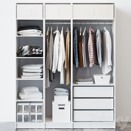 ikea PAX PAX Wardrobe, white