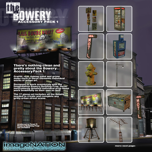 Bowery Exp. Pack 1 Street Accessories