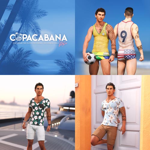 Copacabana Style Textures for Summer Time G8M