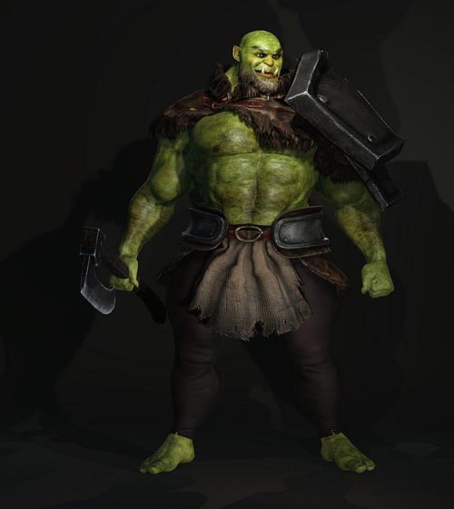 Custom Orc Character