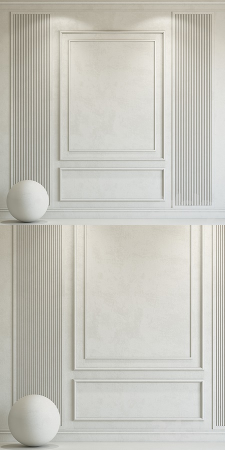 Decorative plaster with molding 144