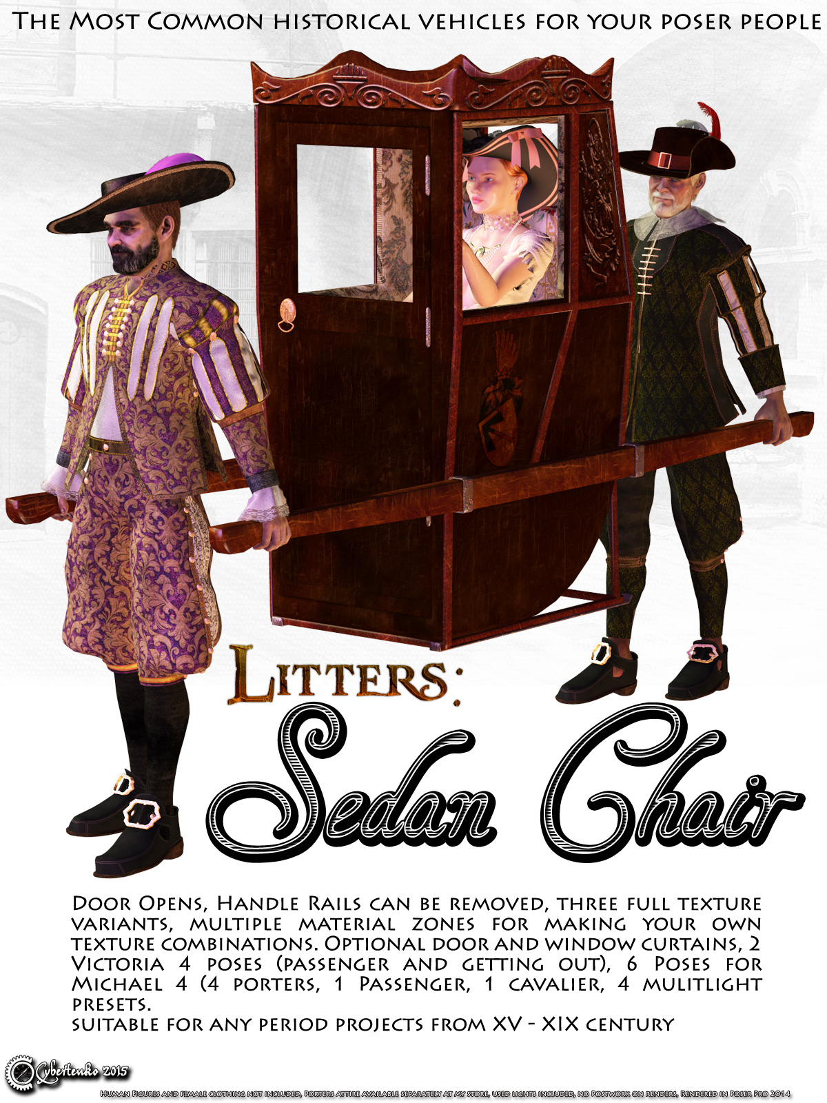 Litters: Sedan Chair