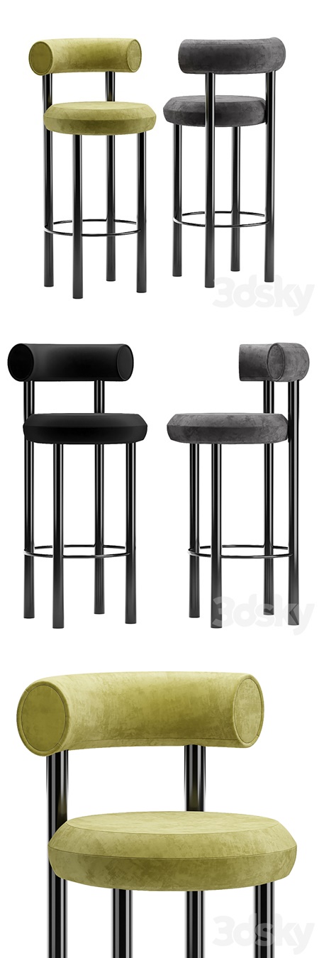 Tom dixon fat bar stool