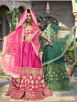 dForce Indian Bride Texture Add-On 