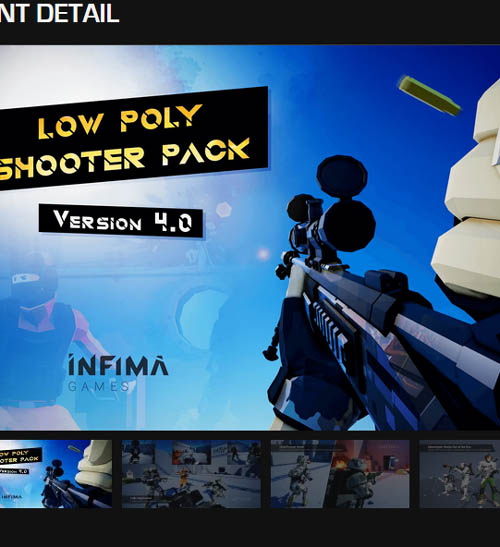 Low Poly Shooter Pack v4.0