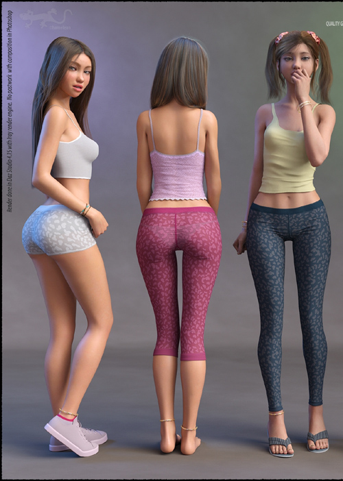 Easy Pants 5 Super Bundle for Genesis 8 and 8.1