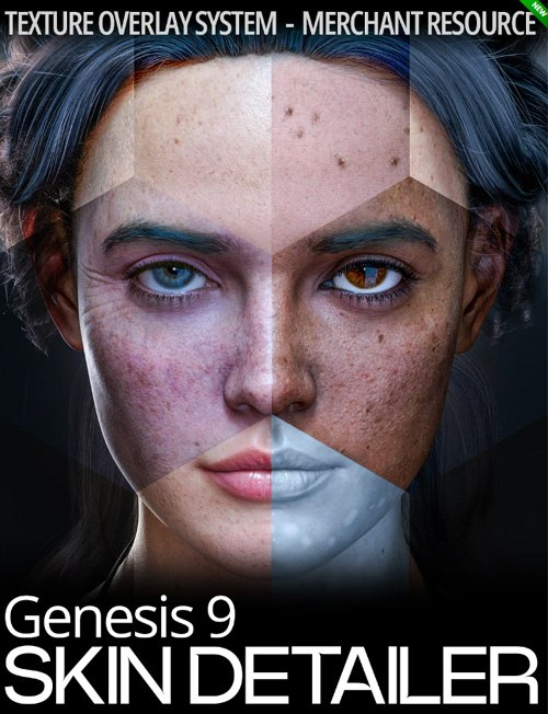 Skin Detailer For Genesis 9 Merchant Resource