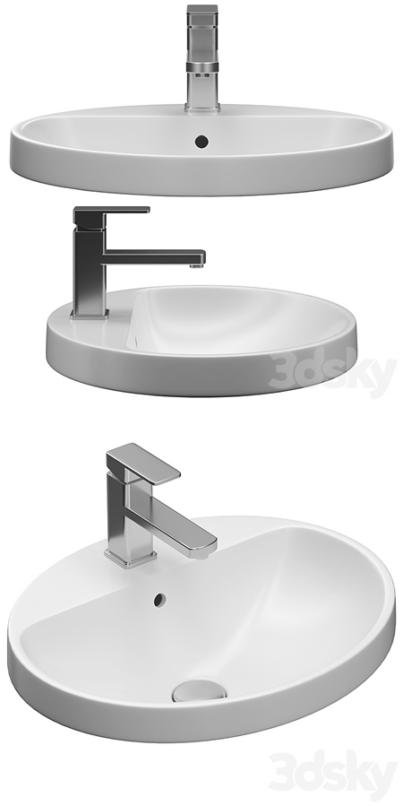 Washbasin Geberit VariForm