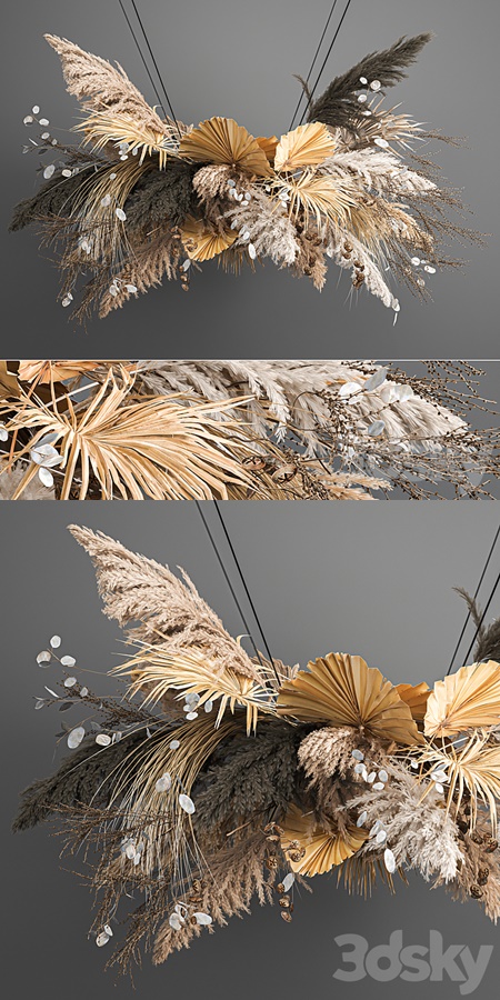 Bouquet 189. pampas grass, reed, dried flower, hanging, decor, wedding decor, wedding decorat