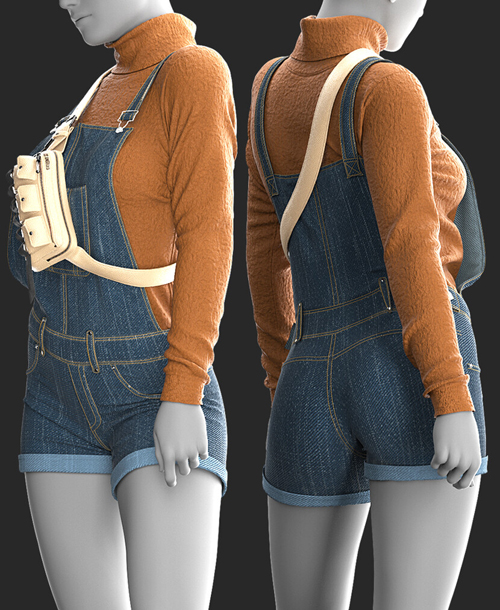 Girl's Outfit 17 - Marvelous / CLO Project file