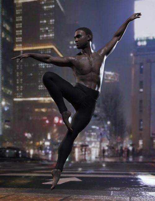 Exquisite Technique Ballet Poses for Genesis 9 Masculine