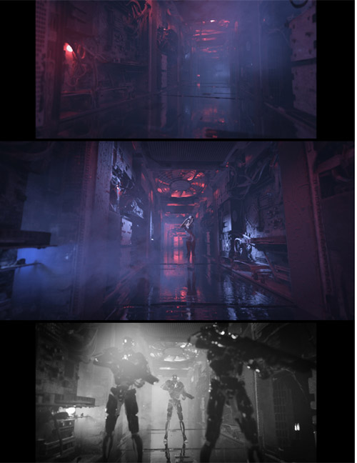 Cyberpunk Corridor