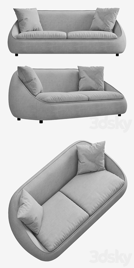 Sofa Safira 200x100x75 La Forma (Julia Grup)