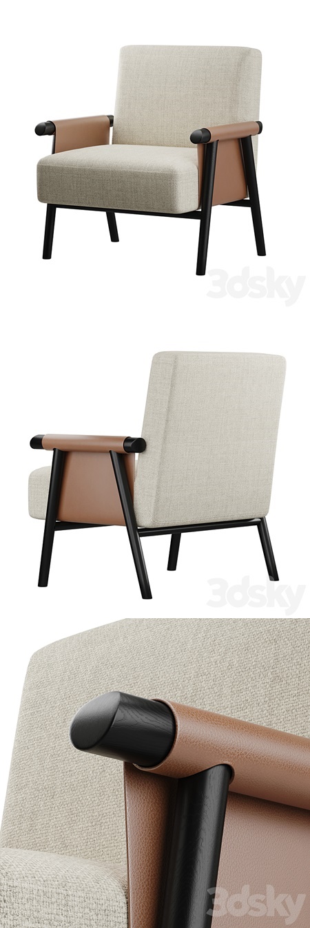 Olivya Stone Toro Arm Chair