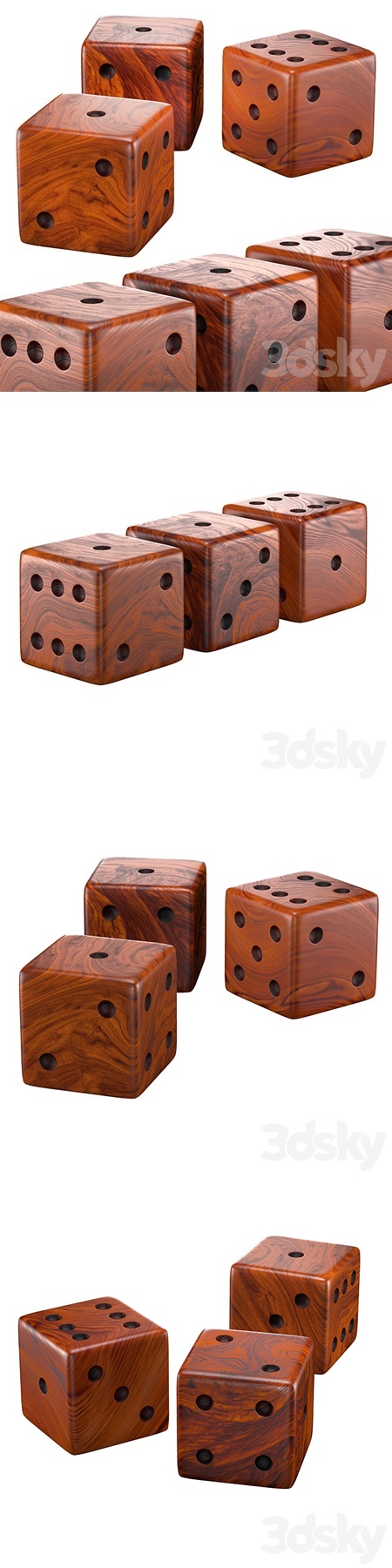 Dice side table