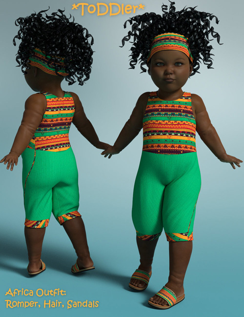 Toddler - Africa Outfit G8