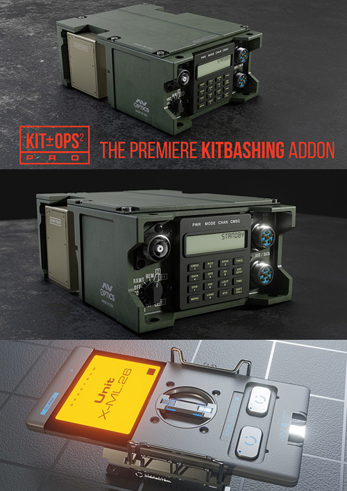 Kit Ops 2 Pro: Asset / Kitbashing Addon