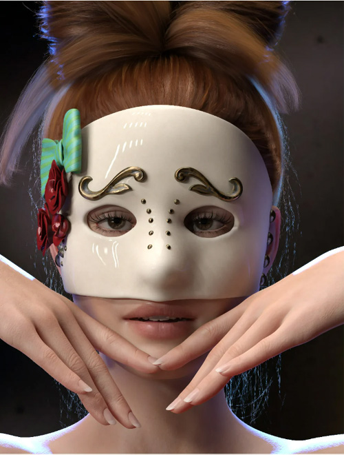 ND Elegant Masks for Genesis 8 Female