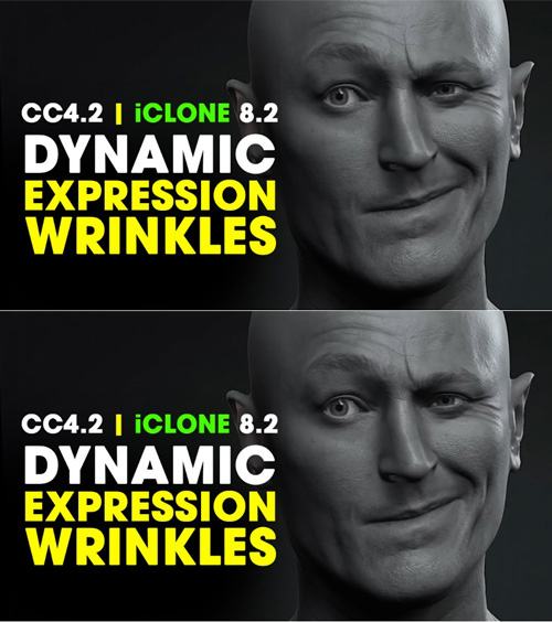 IClone 8.2 – Character Creator 4.2 Update (Wrinkles Included)