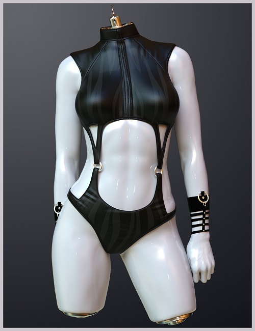 X-Fashion Technical Bodysuit for Genesis 9