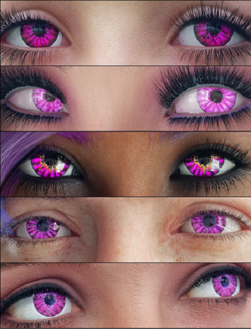 MMX Beautiful Eyes Set 12 for Genesis 9