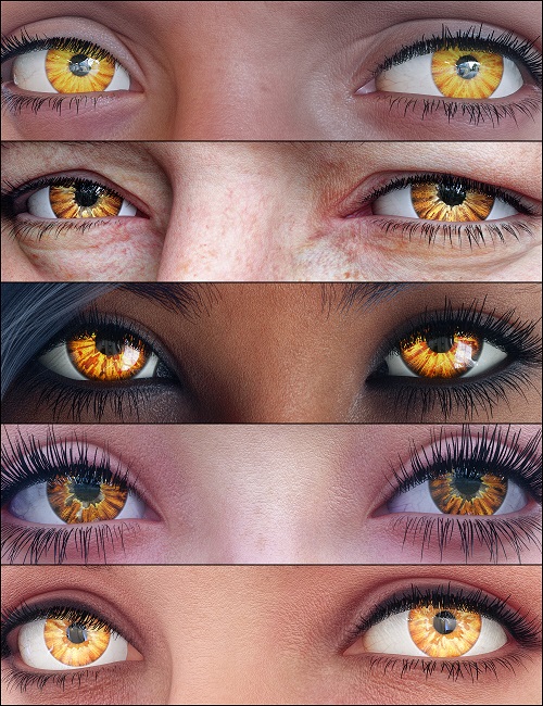 MMX Beautiful Eyes Set 11 for Genesis 9