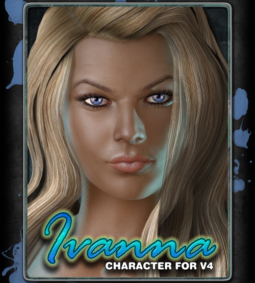 Exnem's Ivanna Character for V4 » Daz3D and Poses stuffs download free ...