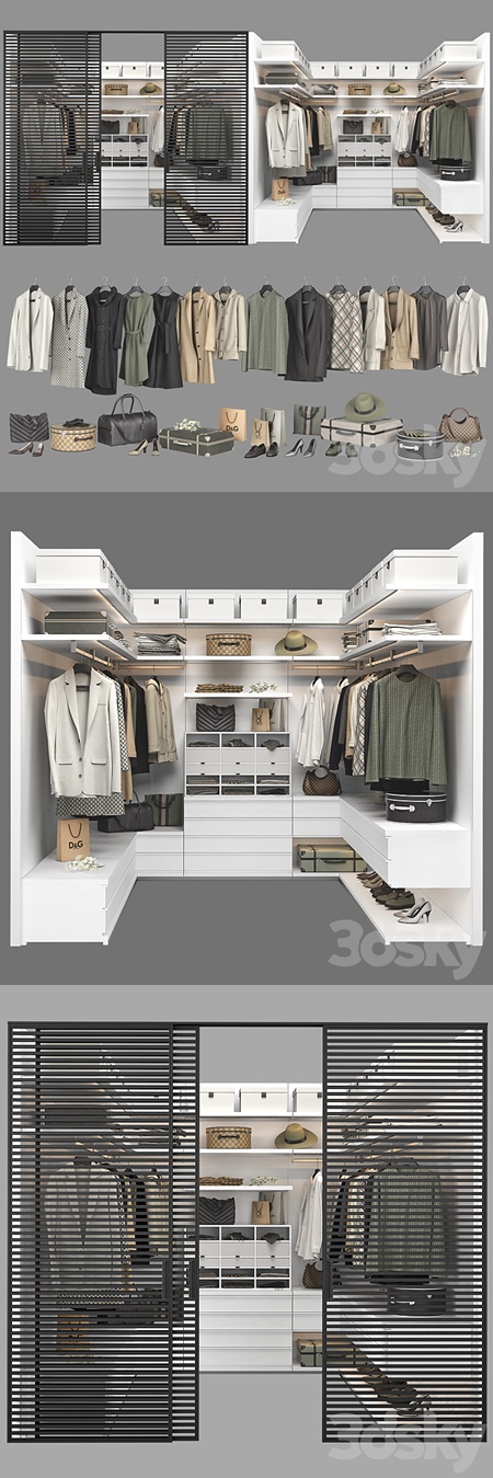 Poliform Ubik Walk-in Closet 3