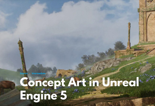 Learn Squared - Concept Art in Unreal 5 by Ellie Cooper