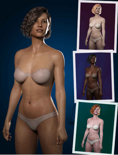 Stream Safe Textures for Genesis 3, 8, and 8.1 Female