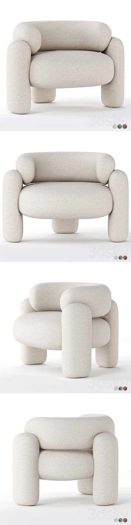 Embrace armchair by royal stranger