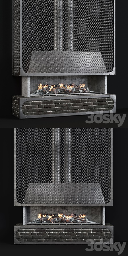 Contemporary fireplace 35