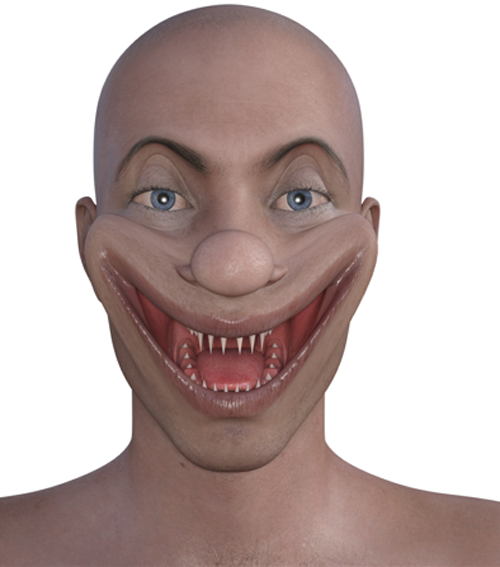 Evil Clown Morphs Converted for Genesis 9