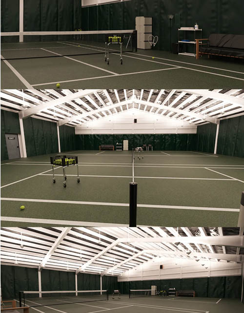 Indoor Tennis Court