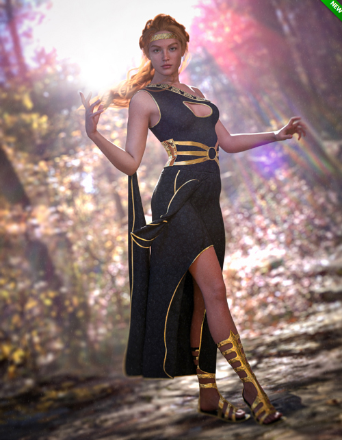 dForce Olympia Goddess Outfit Texture Add-on