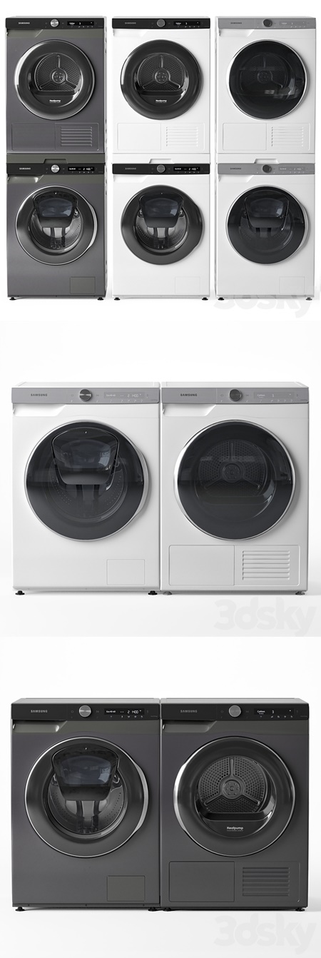 Washing machine and dryer Samsung