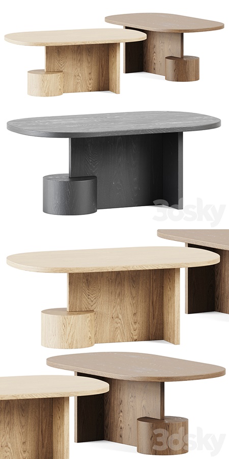 Ferm Living Insert Coffee Table / Wooden Table