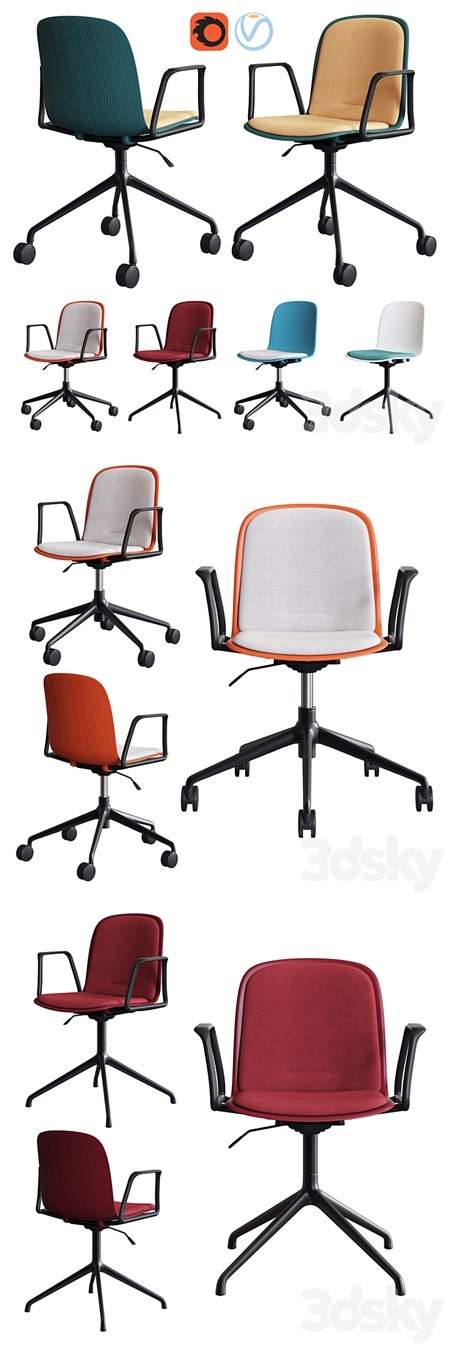 Steelcase - Office Chair Cavatina Set1
