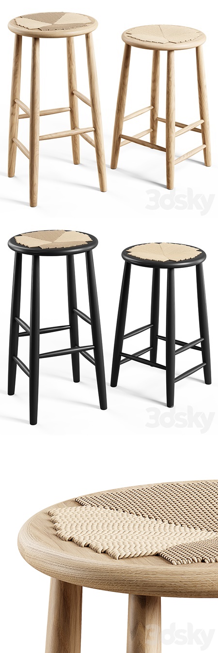 FDB Møbler - J165B Bar stool