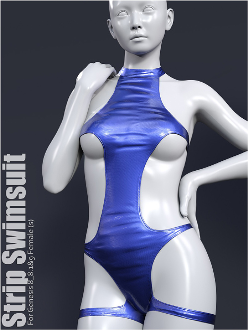 Strip Swimsuit by OneSix