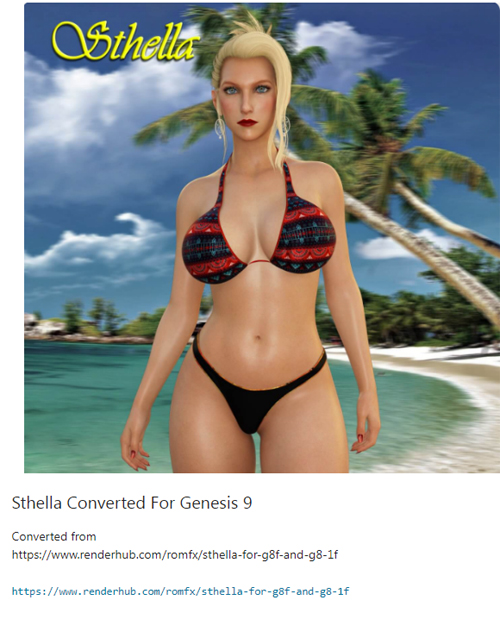 Sthella Converted For Genesis 9 [New Link]