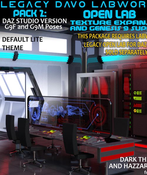 Legacy Labworks 1 OPEN LAB Texture Expansion and G9 Support for DS