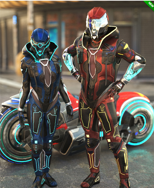 XI Cyber Riding Gear for Genesis 9