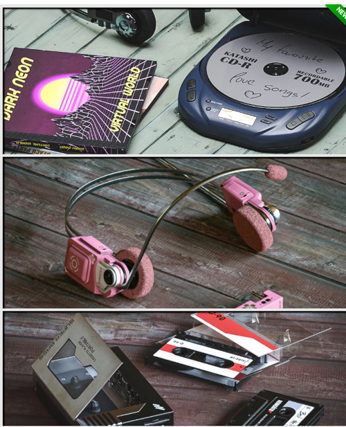OR3D 90's Audio Gadgets Bundle
