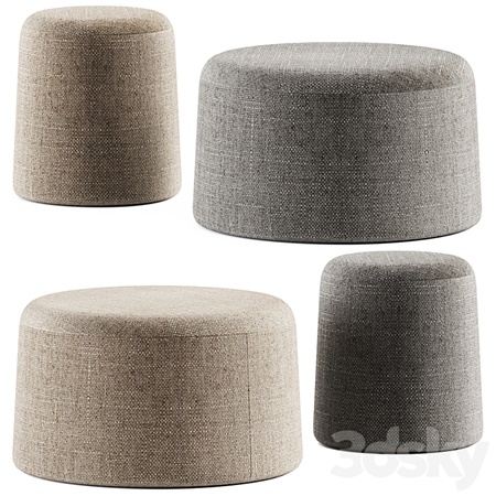 FUNGO Upholstered Pouf by Grado Design / Pouf