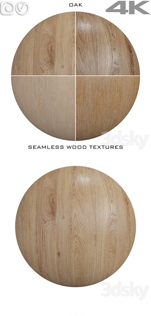 Seamless wood texture - Oak №4