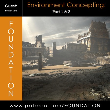 Gumroad - Environment Concepting: Part 1 & 2 - with Keshan Lam