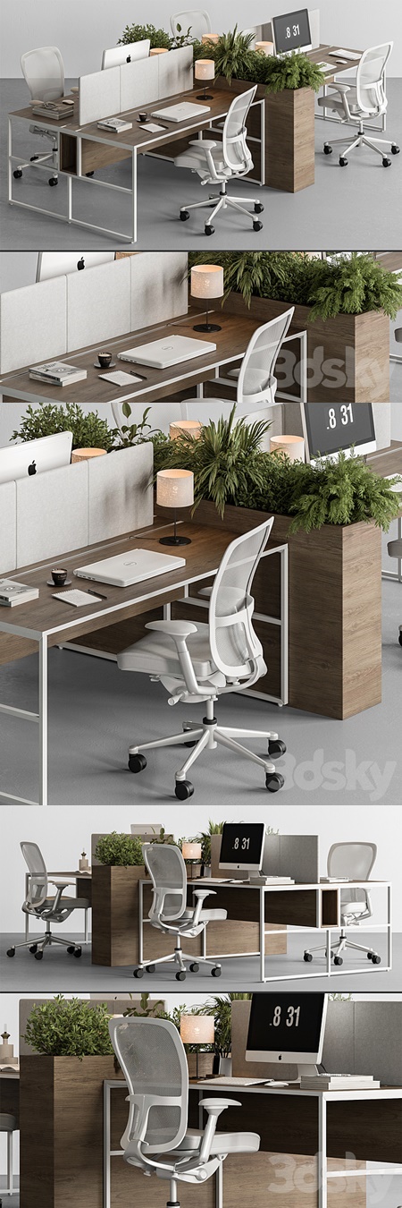Employee Set - Office Furniture 371