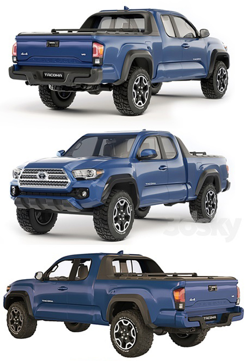 Toyota Tacoma extended cab 2017
